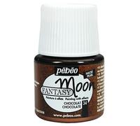 Pebeo - Pintura de Manualidades Fantasy Moon - Multi Superficie - 45ml - VARIOS COLORES - Chocolate