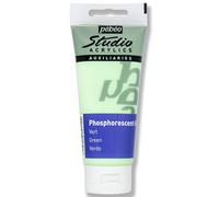 Pébéo - Pintura fosforescente en gel (100 ml), color verde