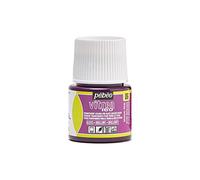 Pébéo - Pintura Transparente para Vidrio Vitrea 160°C - Rosa Bengala - 45 ML