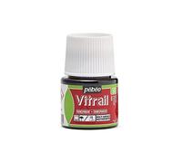 Pebeo Vitrail-Pintura (45 ml), Rojo, 45
