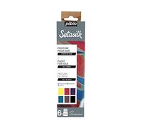 PEBEO Setasilk - Juego de iniciación, surtido, 20 ml (paquete de 6)