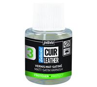 Pebeo -Setacolor Cuero -Abrillantador mate-satinado para cuero -Auxiliar para cuero y polipiel -Personalización de bolsos, zapatos, cestas y zapatillas -Resistente a arañazos, pliegues y roces -110 ml