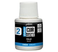 PEBEO - Setacolor Cuero - Adhesivo para cuero - Auxiliar para cuero y polipiel - Personalización de bolsos, zapatos, cestas y zapatillas - Resistente a arañazos, pliegues y roces - 110 ml