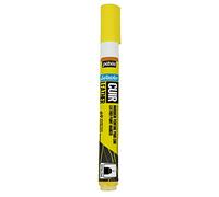 PEBEO - Setacolor Cuero - Marcador acrílico para cuero y polipiel - Personalización Bolsa, zapato, zapatilla - Resistente a arañazos, arrugas y roces - Efecto fluorescente - Amarillo Fluo