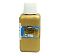 PEBEO Setacolor - Pintura opaca para tela, botella de 250 ml, color dorado brillante