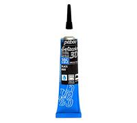 PEBEO Setacolor - Pintura para tela con efecto perlado 3D (20 ml), color negro