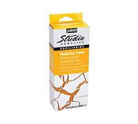 Pébéo Studio Acrylics Auxiliaries - Kit de Pasta para modelar Efecto Agrietado, Color Blanco