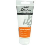 Pebeo Studio Acrylics Auxiliaries - Pasta Relieve (100 ml), Color Blanco