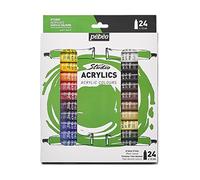 Pébéo – Set de colores acrílicos Studio Acrylics calidad profesional 24 tubos 12 ml