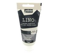 Pébéo Tinta Linograbado Plata 80 ml - Tinta Lino al Agua Ultra Pigmentada y Opaca, Impresión sobre linóleo y papel, Limpieza Fácil