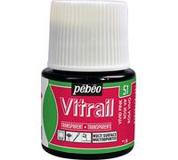 Pebeo VITRAIL 45 ML PINK, Rosa vívido, 45 count (Pack of 1)