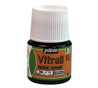Pebeo Vitrail Vidriera (Cristal, Efecto Pintura para Telas claras (45 ml), Arena, Arena