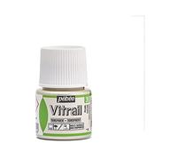 Pebeo Vitrail Vidriera (Cristal, Efecto Pintura para Telas claras (45 ml), Pearl, Pearl