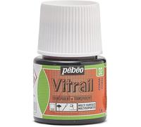 Pebeo Vitrail Vidriera (Cristal, Efecto Pintura para Telas claras (45 ml), Salmón, Salmón