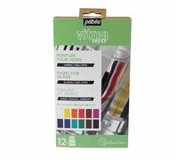 Pebeo Vitrea 160 Pintura para Vidrio Explorador Set 12 X 20ml