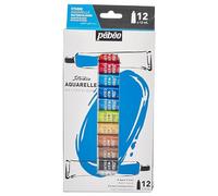 Pebeo - Watercolour Studio - Juego de acuarelas para artistas profesionales y aficionados - 12 tubos, 12 ml