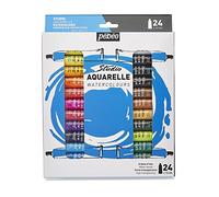Pebeo - Watercolour Studio - Juego de acuarelas para artistas profesionales y aficionados - 24 tubos, 12 ml
