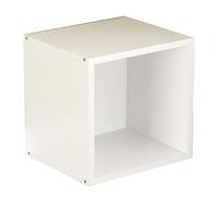 PEBFHSQW Estantería Modular con Compartimentos Intercambiables para Libros, Decoración Y Objetos De Exposición. Estantería Versátil para Sala De Estar, Escritorio U Oficina(Blanco)