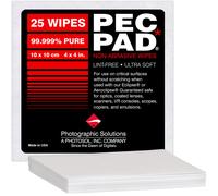 PEC-Pad Lints Lint Free Wipes Ultra Soft tela para limpieza de superficies sensibles como filtros de lentes de cmara ESCANTERS DE PELCULA TELESCOPE