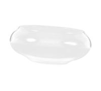 pecera de Cristal Decorativo florero de pecera tazón Betta Accesorios para s Decoración de la Mesa del hogar Acuario florero Redondo pañuelo Vidrio Transparente