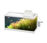 Pecera De Escritorio, Acuario De Escritorio Silencioso De Bajo Voltaje Con Bomba De Agua, Acuario Pequeño Iluminado A Prueba De Fugas De Gran Apertura Para Mesas, Escritorios, Dormitorios, Salas De Es