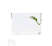 Pecera, for Escritorio de Oficina de Peces, pequeña Caja acrílica, combinación de un Solo Montaje, pequeño, Transparente