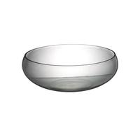 pecera Maceta hidropónica de Gran tamaño con Forma de Cuenco de Vidrio Transparente for decoración de Escritorio