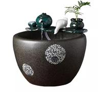 Pecera Pequeña Adornos de cerámica for pecera de Agua Corriente, Oficina, Sala de Estar, pecera de pie, Patio, pecera Grande Kit De Pecera(S)