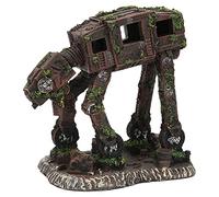 Pecera Robot Perro Acuario Paisaje Decoraciones Simulación Pecera Adorno de Acuario de Resina para Mascotas