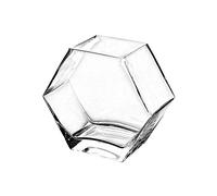 pecera Tanque de Peces pequeño, Tanque Acuario Hexagonal Vidrio Transparente, Escritorio, ecológico Tropicales