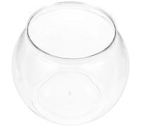 pecera Tanque de Peces Redondo HD, Tanque acrílico Transparente for acuarios, ecológico, pequeña Oficina, hogar, Lindo for Acuario, Tortuga
