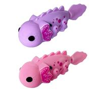 Peces electrónicos, 4 Piezas Robo Fish, Juguetes de Peces flotantes, Robofish Bañera Juguetes Eléctricos, Reutilizables, Juguetes de Piscina para la Piscina, Niños (G)