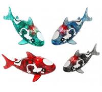 Peces electrónicos, 4 Piezas Robo Fish, Juguetes de Peces flotantes, Robofish Bañera Juguetes Eléctricos, Reutilizables, Juguetes de Piscina para la Piscina, Niños (D)