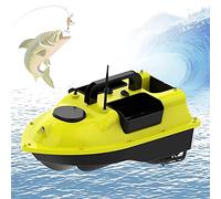 Pêche Dans Le Bateau D'alimentation, Bateau RC, Bateau À Appâts Avec Hélice Et Pilote Automatique GPS, Botte De Pêche 500m Avec 5200mAh Et Baterías 9600mAh, Entrepôt 2,0 kg (amarillo cedro)