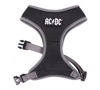 CERDÁ LIFE'S LITTLE MOMENTS - ForFanPets, Arnes de Perro Pecho de ACDC - Licencia Oficial, Negro, XS-S (2800000406)