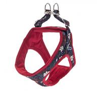 Pechera Kami roja floral para perros - Ferribiella - Tamaño: XXS