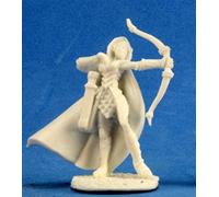 Pechetruite 1 x ALISTRILEE Archer Elf - Reaper Bones Miniatura para Juego de rol Guerra - 77205