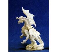 Pechetruite 1 x Dragon HATCHLING Green - Reaper Bones Miniatura para Juego de rol Guerra - 77272