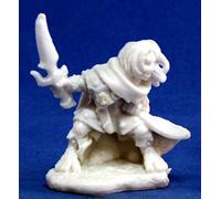 Pechetruite 1 x HELLAKIN GAOREGUTTER HALFLING Rogue - Reaper Bones Miniatura para Juego de rol Guerra - 77165