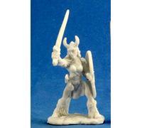 Pechetruite 1 x Ingrid Female Viking - Reaper Bones Miniatura para Juego de rol Guerra - 77225