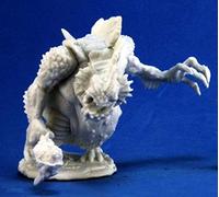 Pechetruite 1 x KALLAGUK Troll King - Reaper Bones Miniatura para Juego de rol Guerra - 77267