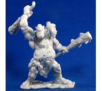 Pechetruite 1 x Nor OKK Ettin - Reaper Bones Miniatura para Juego de rol Guerra - 77103