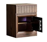 Pecho de cabecera Mesita de noche con mesita de noche segura con cajón de almacenamiento, mesa auxiliar, mesita de noche de madera moderna, mesitas de noche de mediados de siglo for dormitorio, sala d