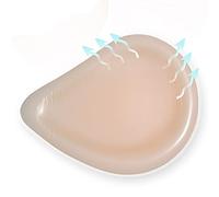 Pechos De Silicona Formas De Mama Potenciadoras Artificiales Tetas Falsas Externos Almohadillas Sujetador para Transgéneros Prótesis De Mastectomía,Left Side Only,300g/Piece