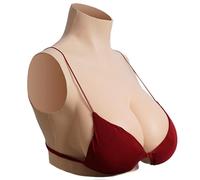 Pechos Silicona Realista,Pechos De Silicona Tetas Falsas Relleno Algodón B Cup, Senos Falsos Formas Senos Tetasde Silicona, Sujetador De Prótesis De Simulación Suave De Silicona, Amarillo asiático