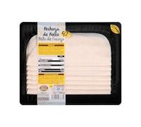 Pechuga de pollo 92% Hacendado lonchas Paquete 200 g Pack 2