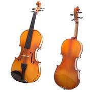 Peci Violín con Caso De Lienzo Y Brasil Bow Introductory Practicing Instrument Instrumento violín