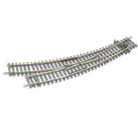 Peco HO C100 Insulfrog Double Curved Right-Hand Turnout by PEC (Importación USA)