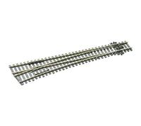 Peco HO Scale Code 100 Insulfrog #8 Left-Hand Turnout