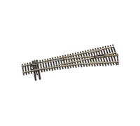 Peco HO Scale Code 83 Insulfrog #5 Right-Hand Turnout